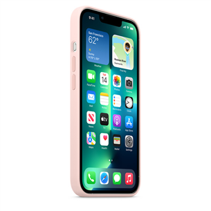 Dėklas Apple iPhone 13 Pro su MagSafe, Silikoninis, Chalk Pink