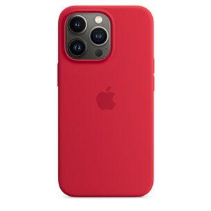 Dėklas Apple iPhone 13 Pro su MagSafe, Silikoninis, RED