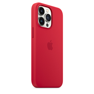 Dėklas Apple iPhone 13 Pro su MagSafe, Silikoninis, RED