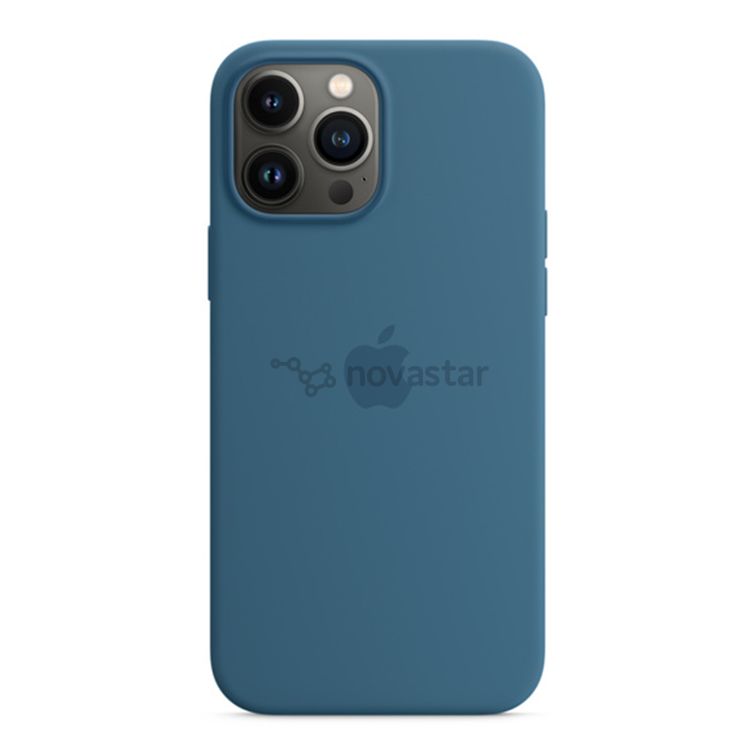 Dėklas Apple iPhone 13 Pro Max su MagSafe, Silikoninis, Blue Jay