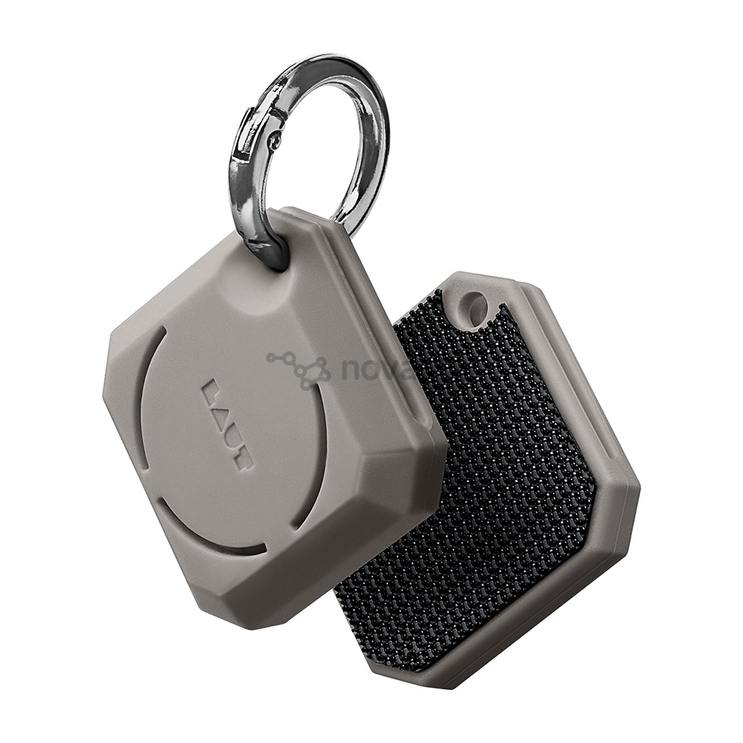 Dėklas AirTag LAUT HUEX GEM, Grey