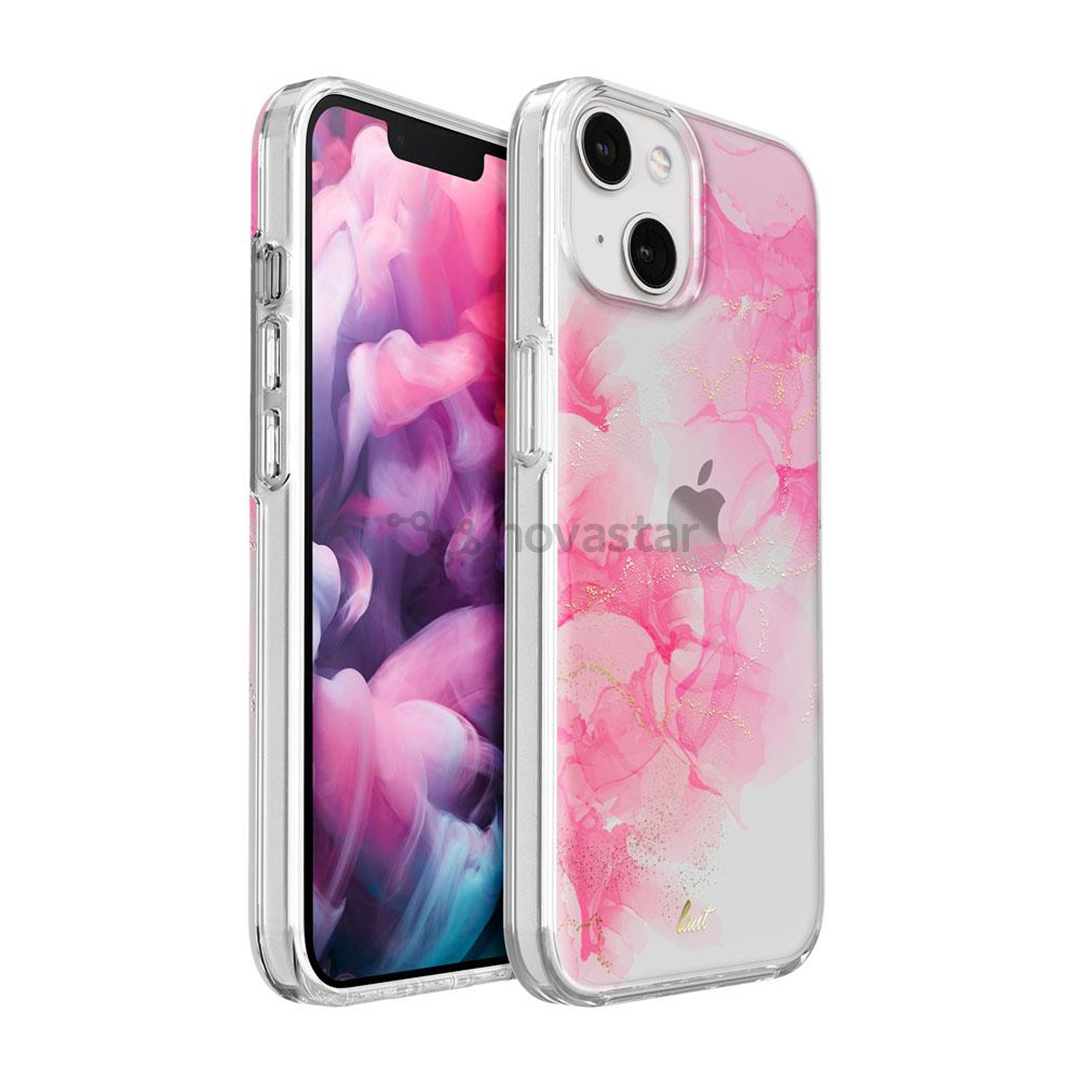 Dėklas iPhone 13 LAUT Crystal Ink 6.1" Ruby Red