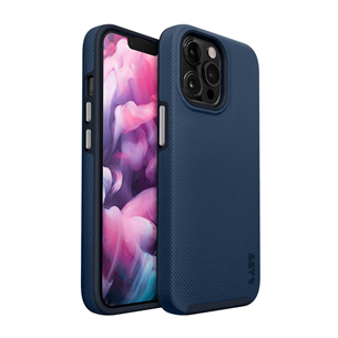 Dėklas iPhone 13 Pro Max LAUT Shield, INDIGO