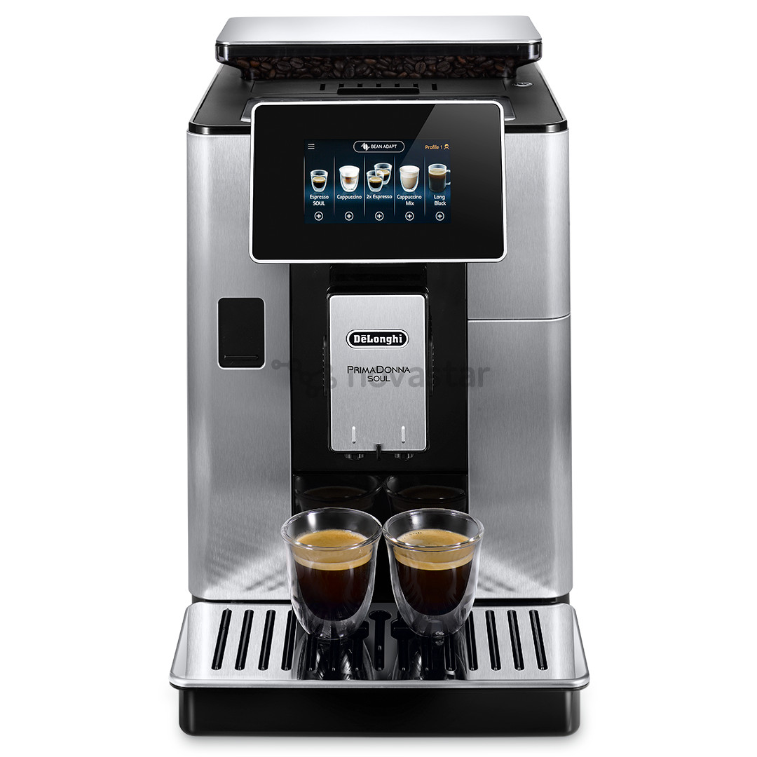 DeLonghi PrimaDonna SOUL, silver/black  - Espresso machine
