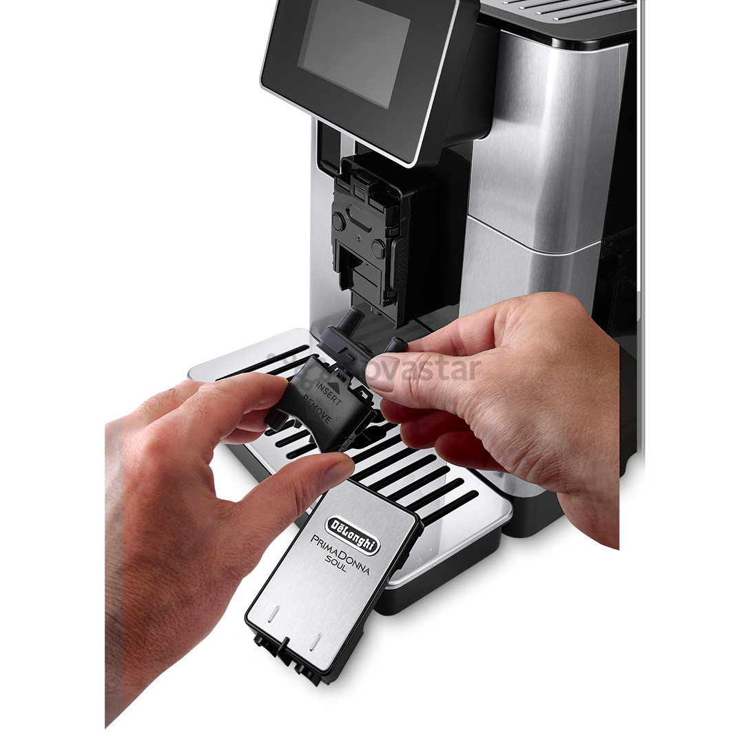 DeLonghi PrimaDonna SOUL, silver/black  - Espresso machine