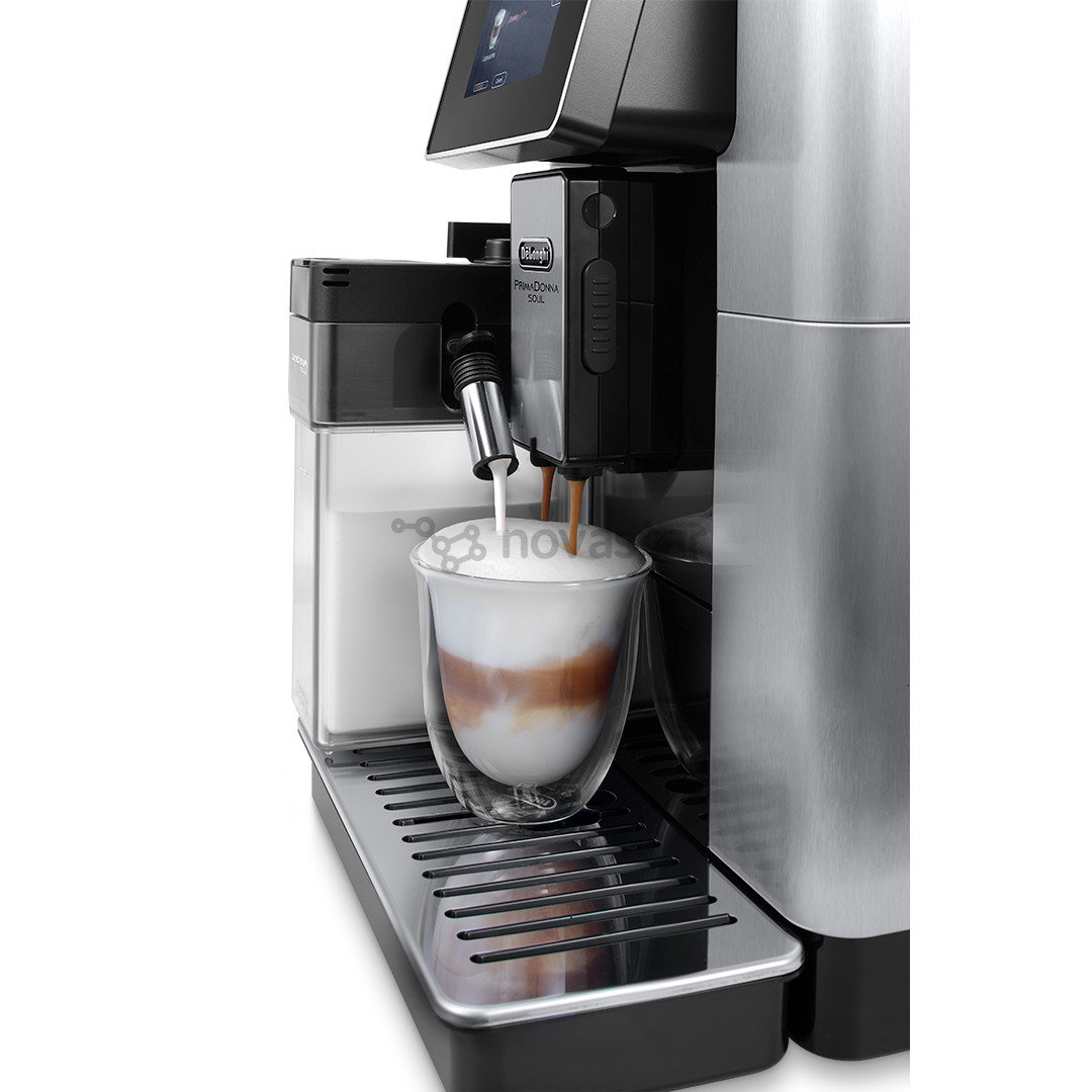 DeLonghi PrimaDonna SOUL, silver/black  - Espresso machine