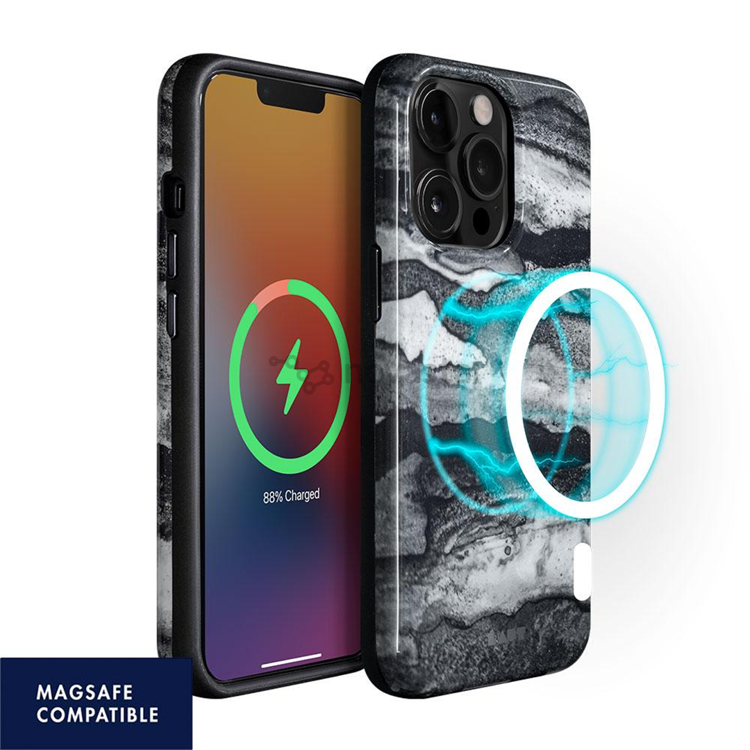 Dėklas iPhone 13 Pro Max 6.5" LAUT Huex Ink (Magsafe) Black