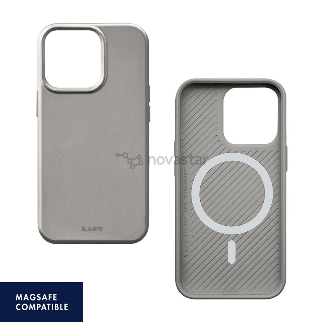 Dėklas iPhone 13 Pro Max LAUT Huex (Magsafe), FOG GREY