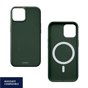 Dėklas iPhone 13 Pro Max LAUT Huex (Magsafe), SAGE GREEN