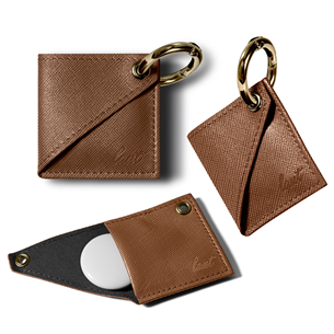 Dėklas AirTag LAUT Prestige, Brown