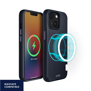 Dėklas iPhone 13 LAUT Huex (Magsafe), NAVY