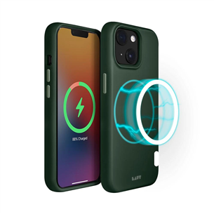Dėklas iPhone 13 LAUT Huex (Magsafe), SAGE GREEN