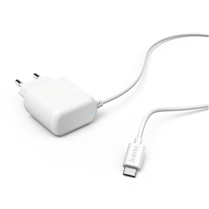 Įkroviklis Hama USB-C , 3A, 00183234, Baltas