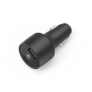 Car charger USB-A and USB-C Hama (30 W)
