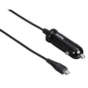 Hama 2.4A Micro USB, juodas - Automobilinis įkroviklis