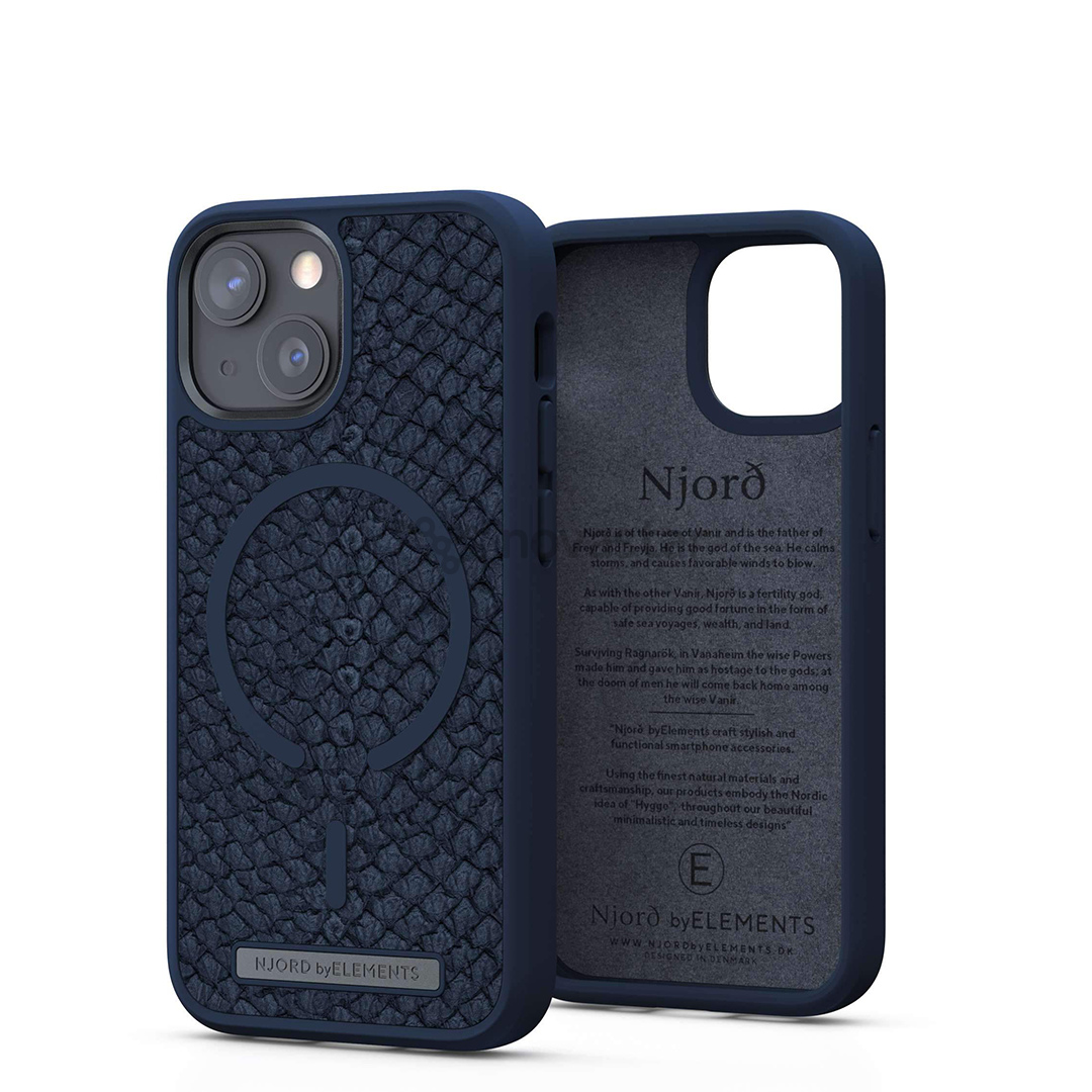 Dėklas Njord byElements Vindur Apple iPhone 13 mini, Sinine