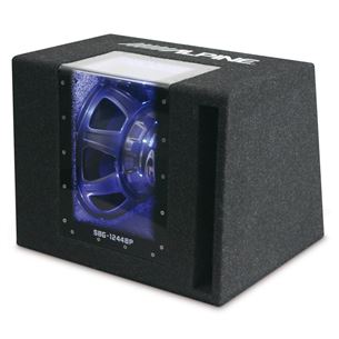 12" subwoofer with enclosure Alpine SBG-1244BP ALP-SBG1244BP