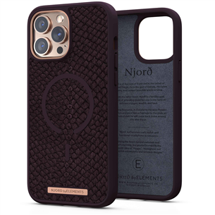 Dėklas Njord byElements Vindur Apple iPhone 13 Pro Max, Lilla