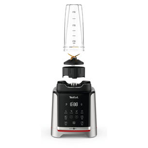 Tefal Infinity Mix+, 1600 W, 1.75 L + 600 ml, silver/black - Blender + bottle