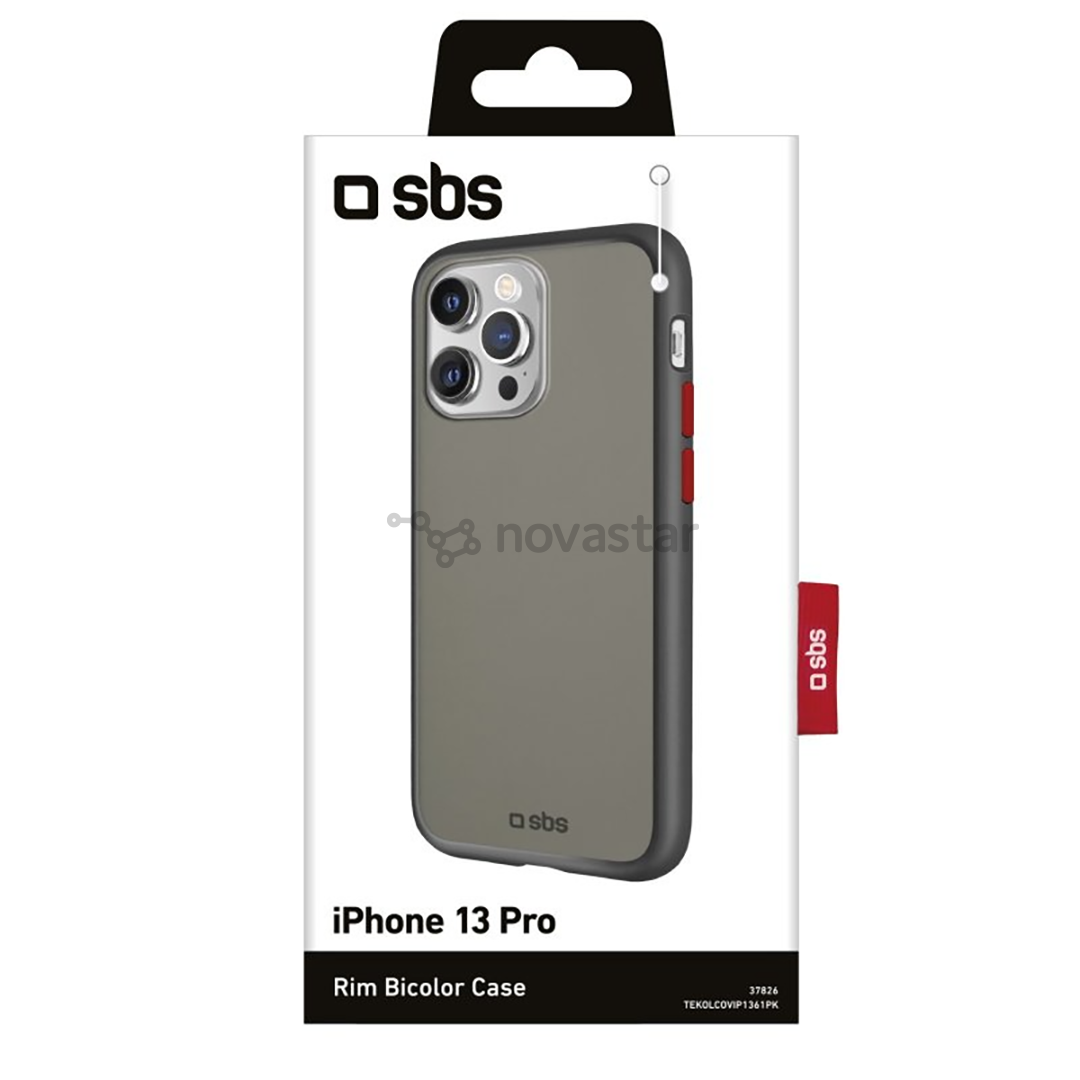 Dėklas SBS Rim iPhone 13 Pro, Black