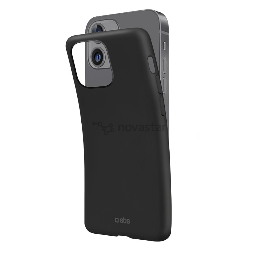 Dėklas SBS Polo One iPhone 13, Silikoninis, Juodas