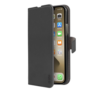 Dėklas SBS iPhone 13 Pro wallet SBS, Black TEBKWALIP1361PK