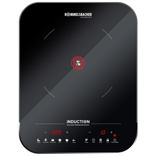 Rommelsbacher, 2000 W, black - Single Induction Cooking Plate