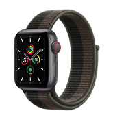 Apple Watch SE GPS + Cellular, 40 mm Space Grey/Grey - Smartwatch