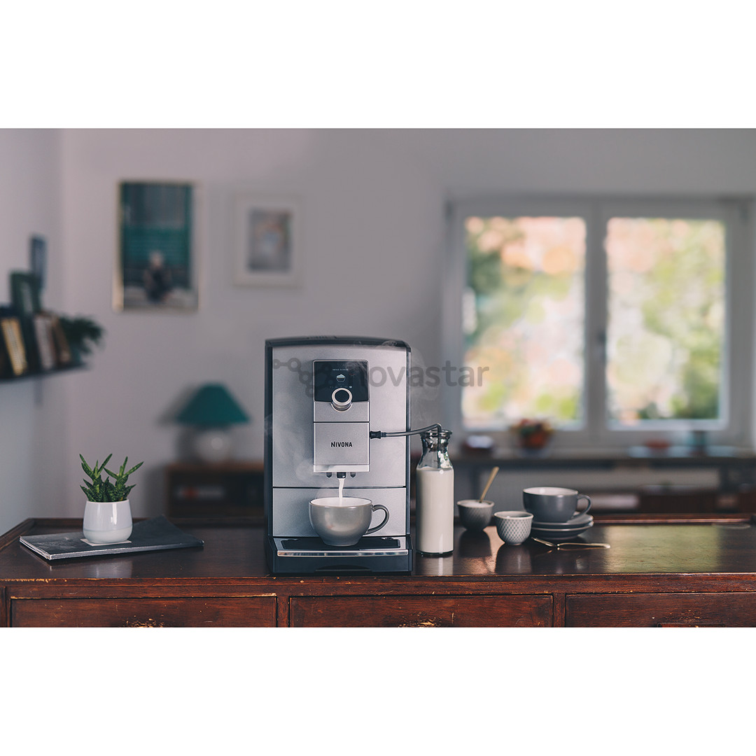 Nivona CafeRomatica 795, titano spalvos - Kavos aparatas