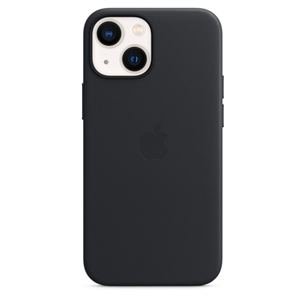Dėklas Apple iPhone 13 mini su MagSafe, Odinis, Midnight