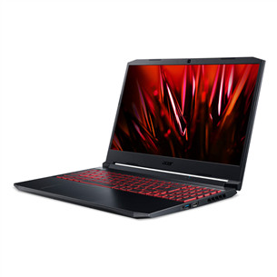 Nešiojamas kompiuteris Acer Nitro 5,Intel Core i5-11400H,nVidia GeForce RTX 3050 4 GB,512 GB SSD; 16 GB RAM,W10H, BT, WiFi, ENG
