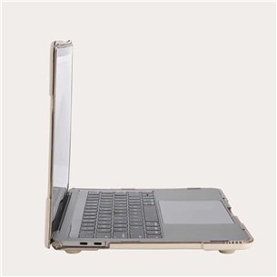 Tvirtas dėklas skirtas MacBook Air 13" Tucano Scocca, Beige