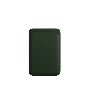 Piniginė Apple iPhone su MagSafe, Odinė, Sequoia Green
