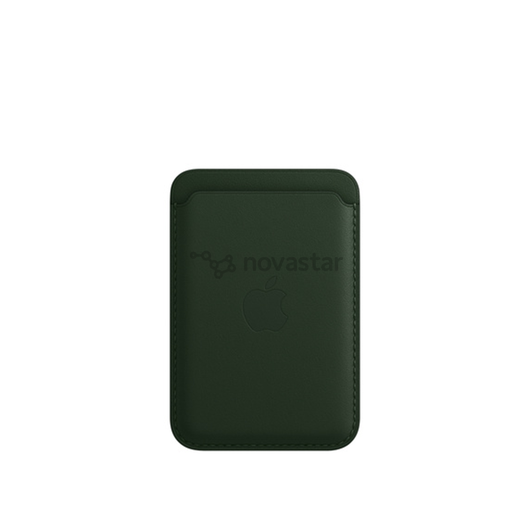 Piniginė Apple iPhone su MagSafe, Odinė, Sequoia Green