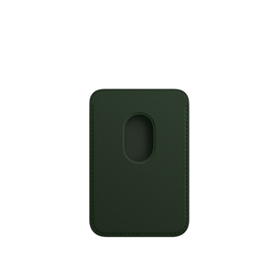 Piniginė Apple iPhone su MagSafe, Odinė, Sequoia Green