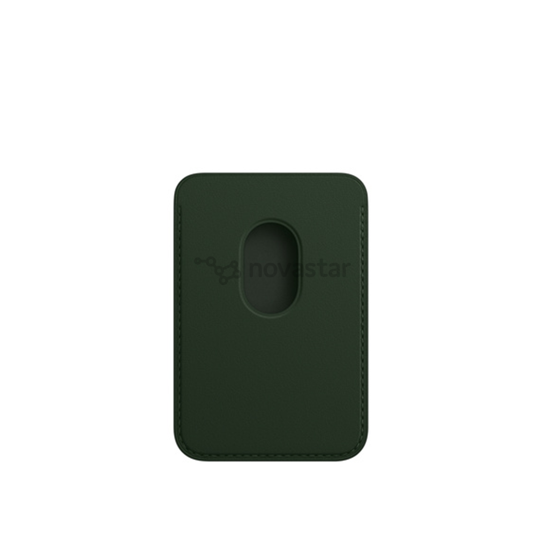 Piniginė Apple iPhone su MagSafe, Odinė, Sequoia Green