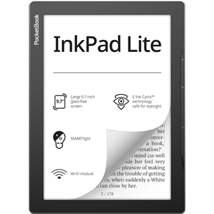 PocketBook InkPad Lite, 9,7", 8 ГБ, черный - Электронная книга