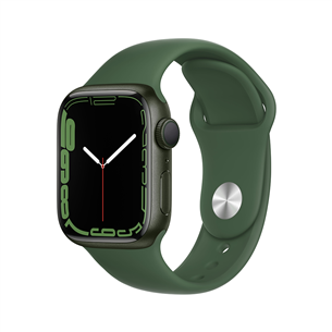Apple Watch Series 7 GPS, 41mm Green, Regular - Išmanusis laikrodis MKN03EL/A