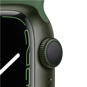 Apple Watch Series 7 GPS, 41mm Green, Regular - Išmanusis laikrodis