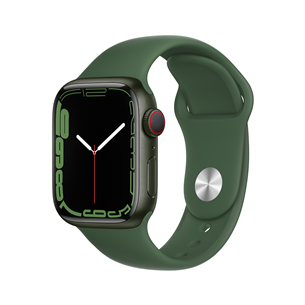 Apple Watch Series 7 GPS + Cellular, 41mm Green, Regular - Smartwatch