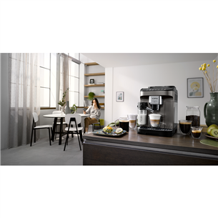 DeLonghi Magnifica EVO, black/titanium - Espresso Machine