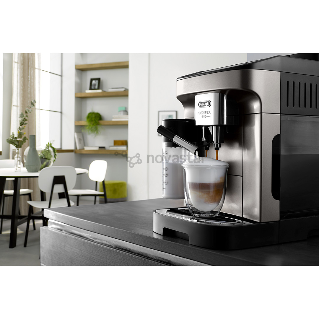 DeLonghi Magnifica EVO, black/titanium - Espresso Machine