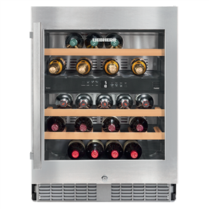 Liebherr Vinidor, 34 bottles, height 83 cm, inox - Wine Cooler