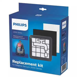 Philips 2000 - Replacement filter kit for bagless vacuum cleaner