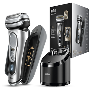 Braun Series 9 Pro Wet & Dry, black/silver - Shaver 9477CC