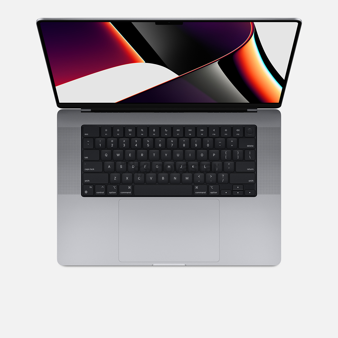 Nešiojamas kompiuteris Apple MacBook Pro 16 (2021), M1 Max, 1TB, ENG, Space Grey