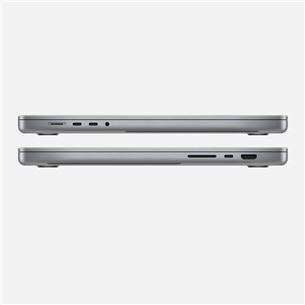 Nešiojamas kompiuteris Apple MacBook Pro 16 (2021), M1 Max, 1TB, ENG, Space Grey