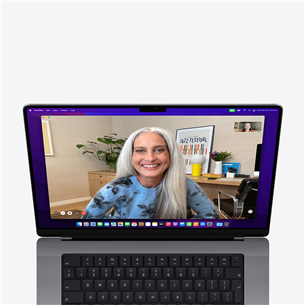 Nešiojamas kompiuteris Apple MacBook Pro 16 (2021), M1 Max, 1TB, ENG, Space Grey