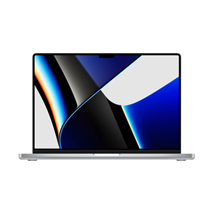 Apple MacBook Pro 16" (2021), M1 Pro 10C/16C, 16 GB, 512 GB, ENG, silver - Notebook MK1E3ZE/A