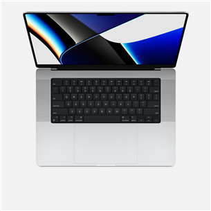 Nešiojamas kompiuteris Apple MacBook Pro 16 (2021) ENG, 1TB, Silver, MK1F3ZE/A